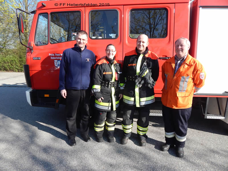 Übergabe der Wärmebildkamera