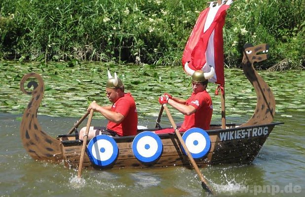 Im Vorjahr ruderten auch die Wikinger um den Sieg mit. − Foto: red
