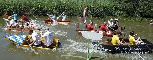 Im Vorjahr ruderten auch die Wikinger um den Sieg mit. − Foto: red