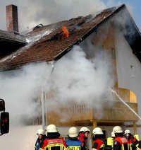 Bild vom See mit Segelschiff