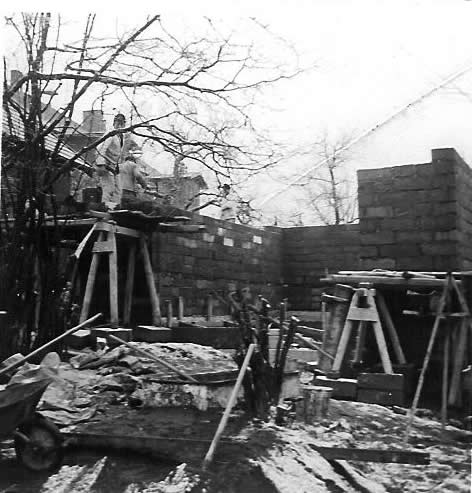 Neubau Ger�tehaus 1956