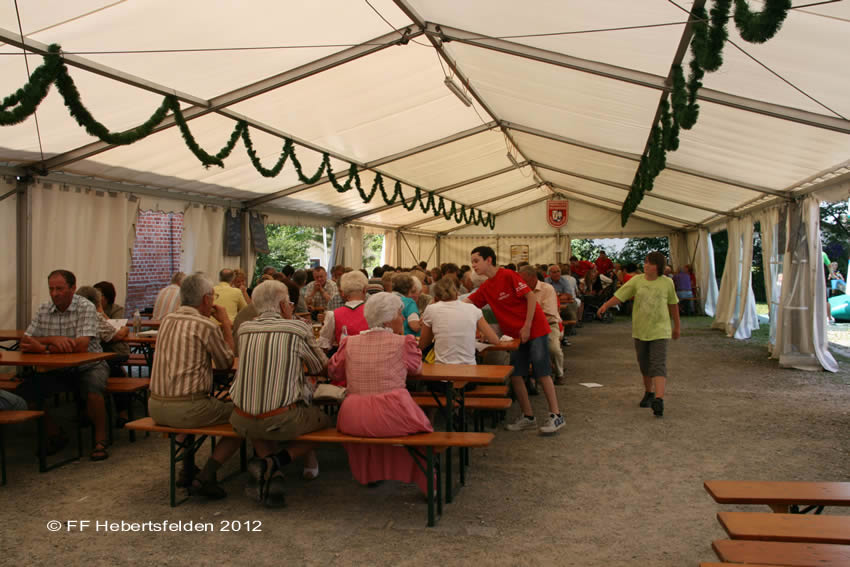 Zeltbetrieb 2012