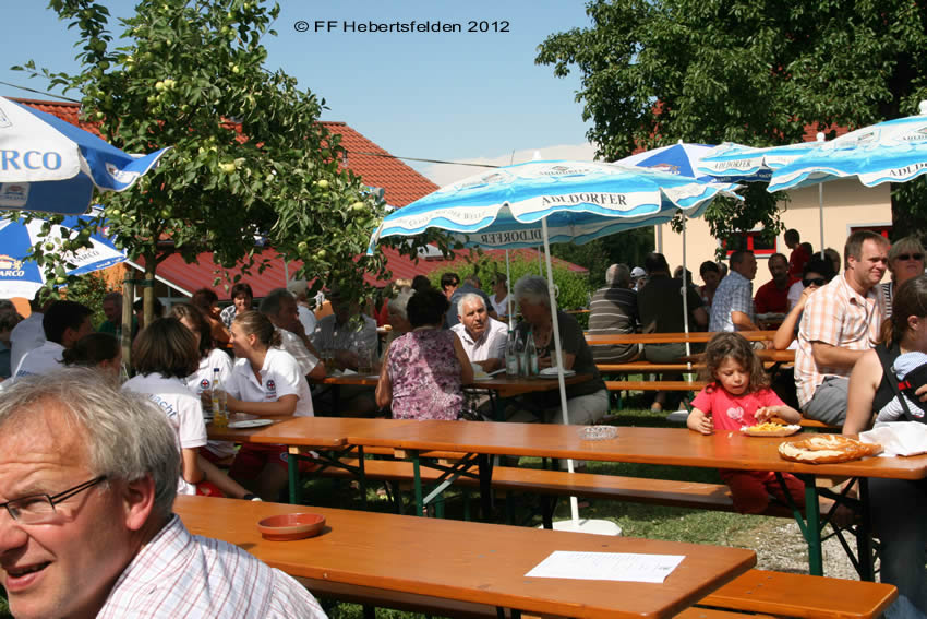 Biergartenbetrieb 2012